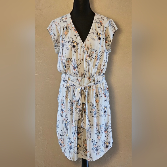 [DR2] Floral Midi Dress 🌼🌸🌻🌹Light Blue《Medium》 - Picture 1 of 16